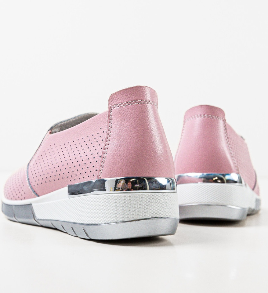 Pantofi Casual Pufine Roz - Img 11