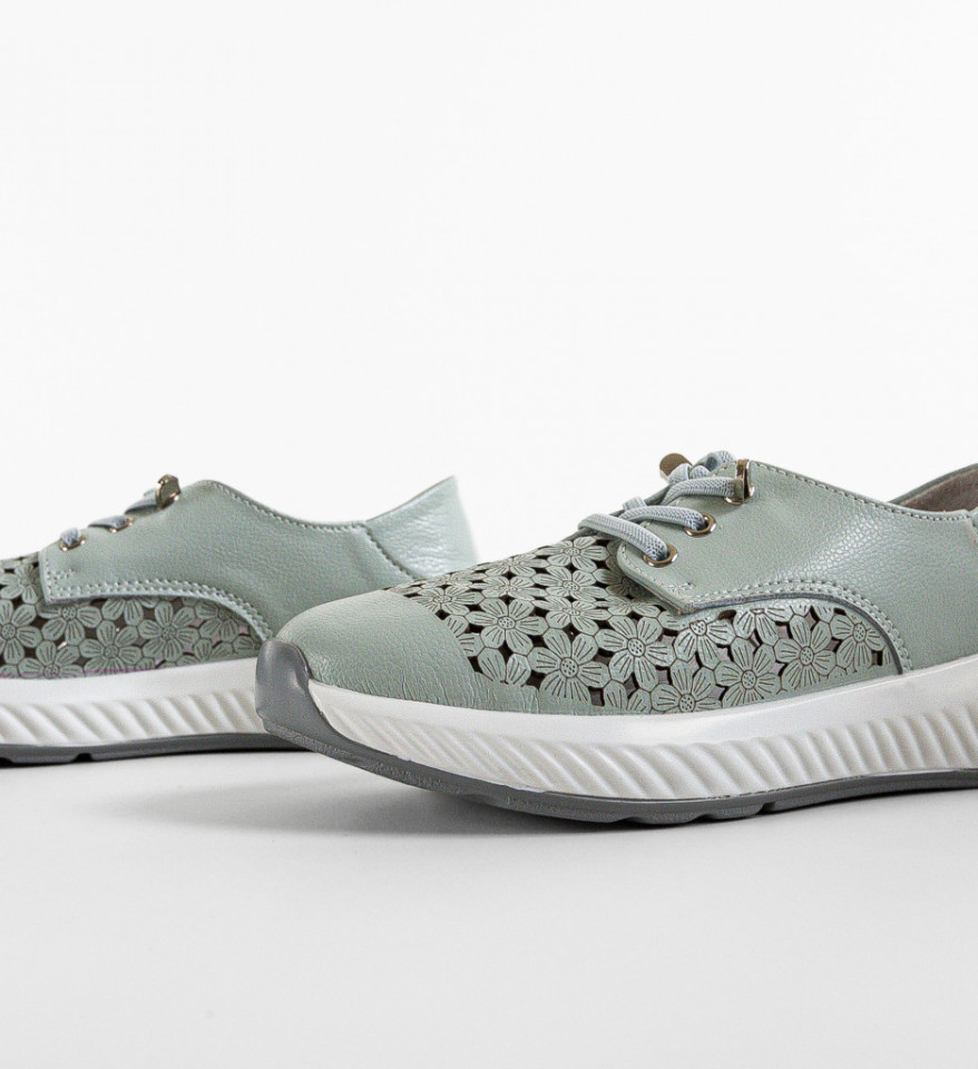 Pantofi Casual Radian Verzi - Img 2