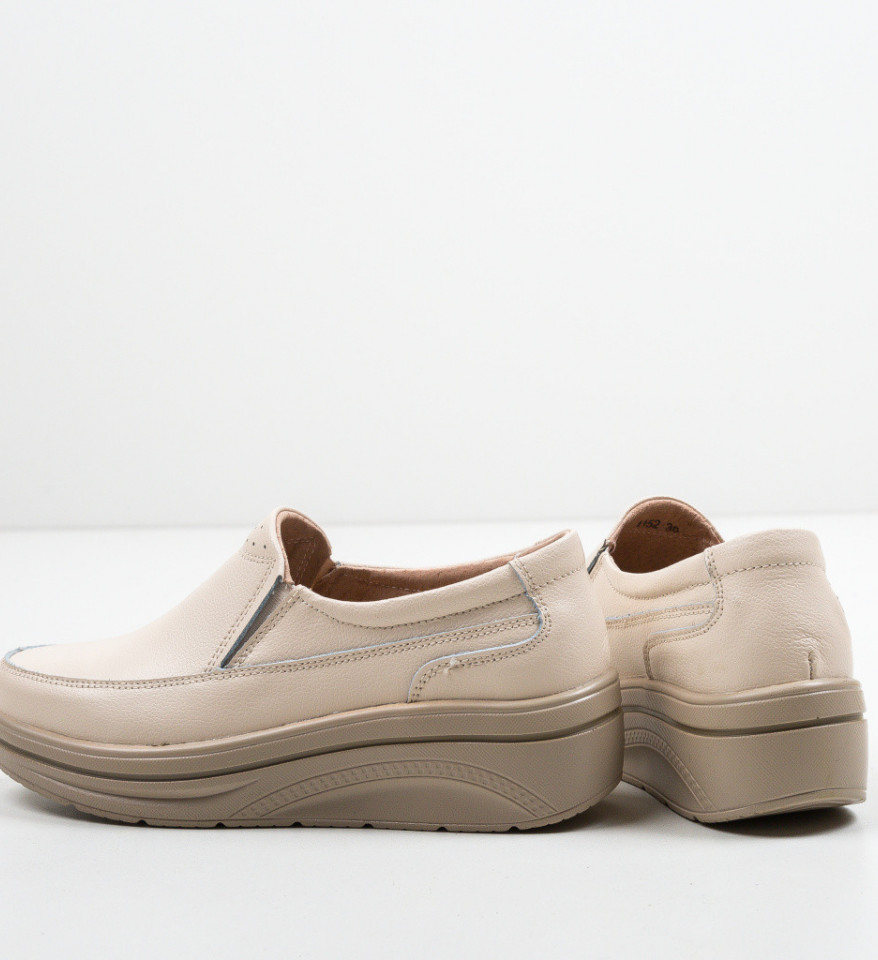 Pantofi Casual Rankin Bej - Img 3