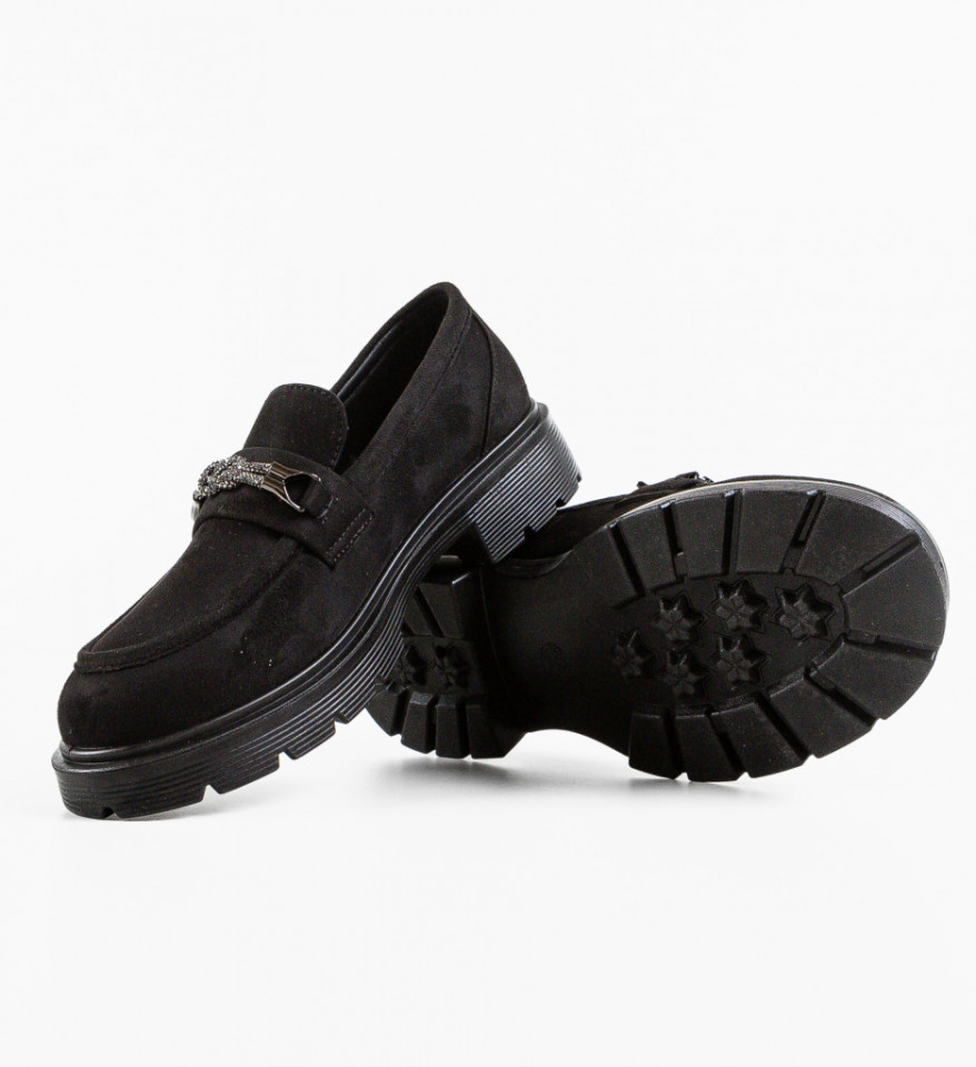 Pantofi Casual Rishi Negri 2 - Img 3