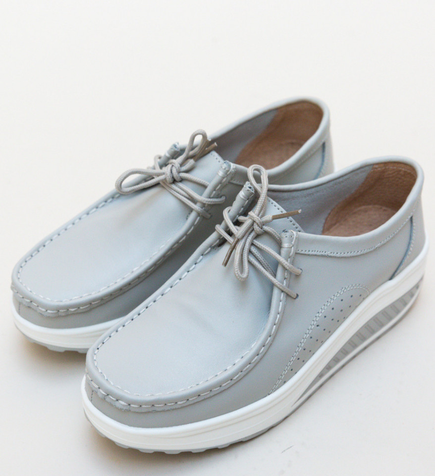 Pantofi Casual Roly Gri - Img 3