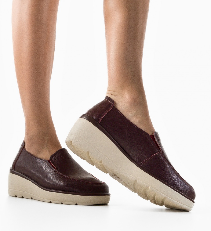 Pantofi Casual Sanam Grena - Img 5