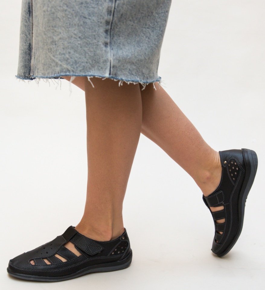 Pantofi Casual Saptes Negri - Img 10