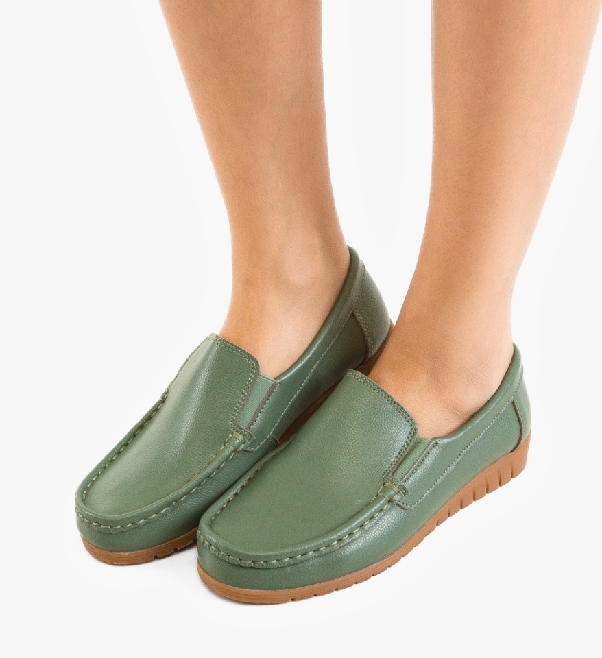 Pantofi Casual Soma Verzi - Img 6
