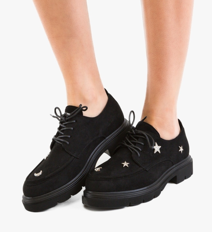 Pantofi casual Stellar Negri - Img 5