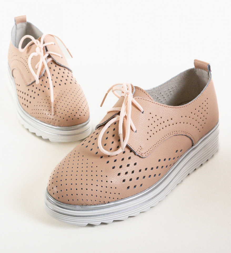 Pantofi Casual Tone Roz 2 - Img 3