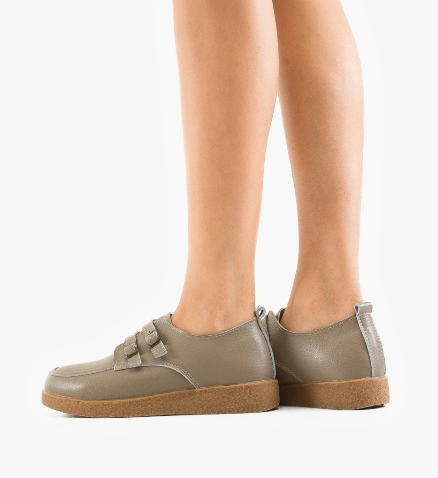 Pantofi Casual Tyche Gri - Img 4