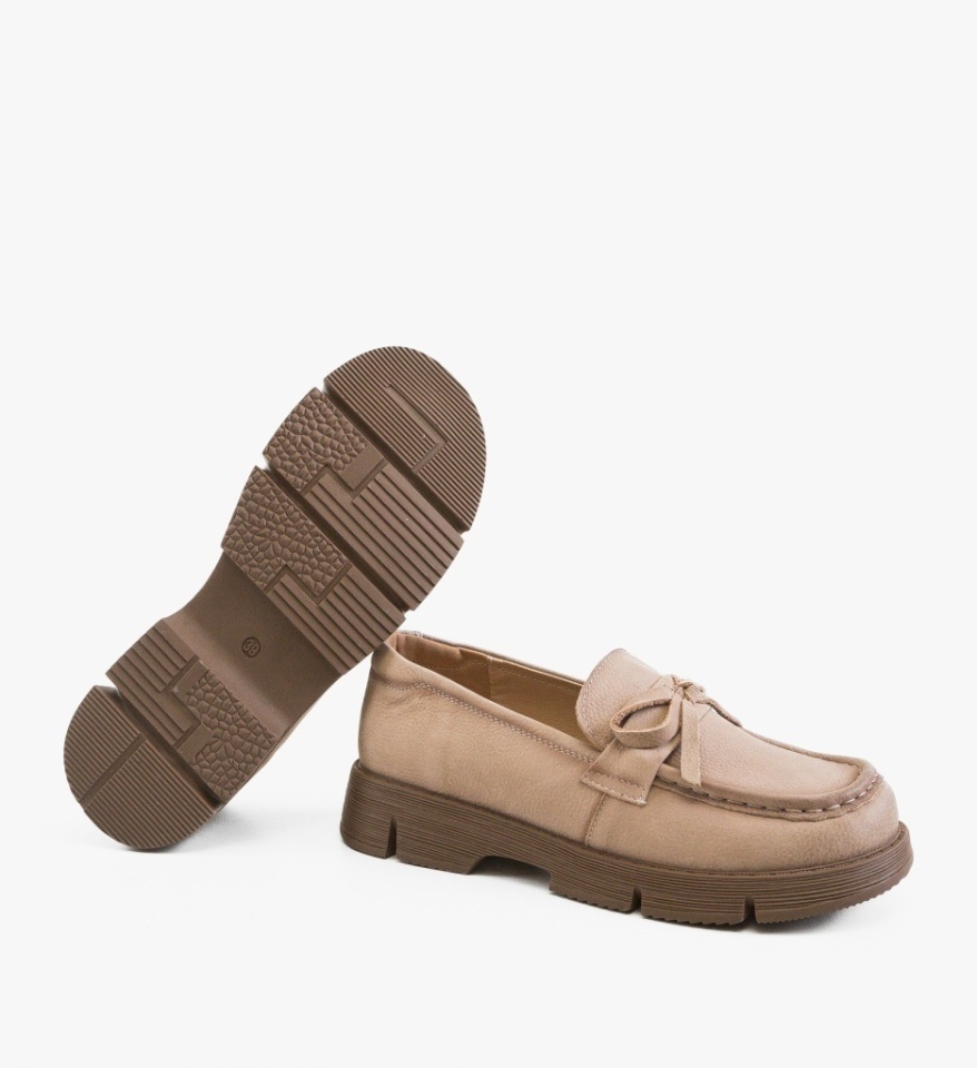 Pantofi Casual Vesa Bej - Img 2