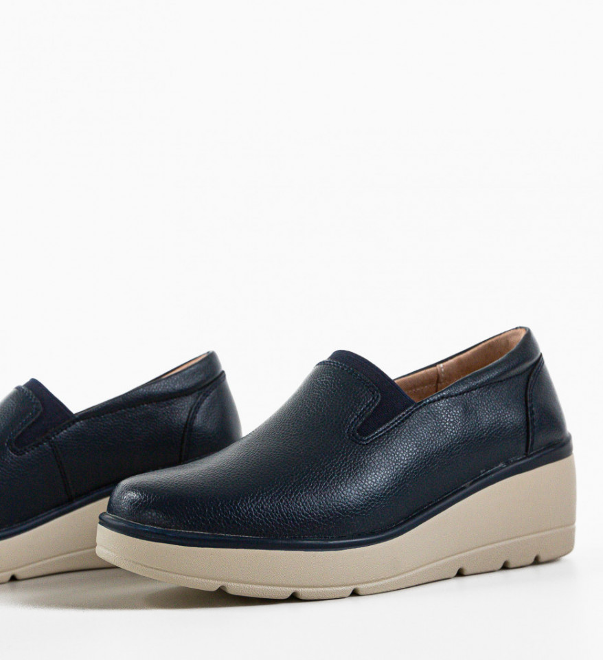 Pantofi Casual Yanam Bleumarin - Img 2