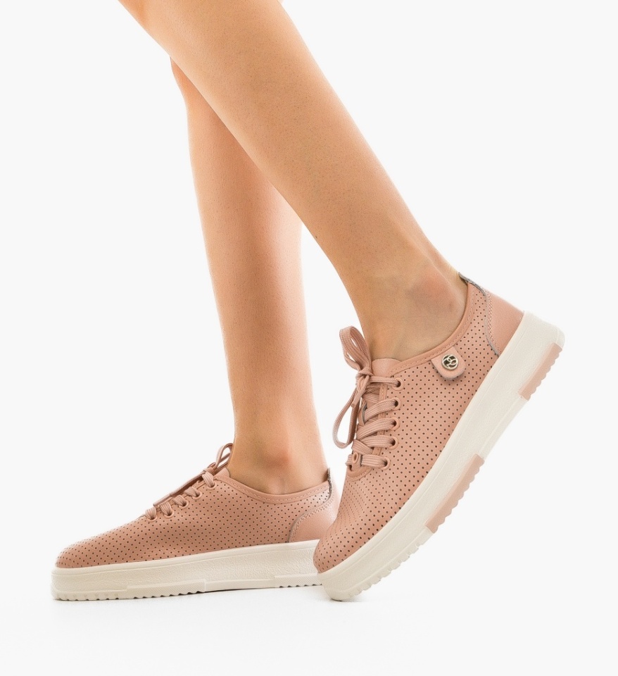 Pantofi Casual Ygrysha Roz - Img 7