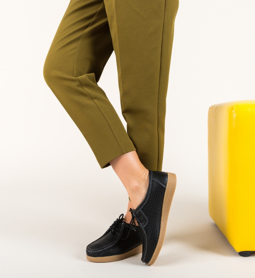 Pantofi Casual Yorker Negri - Img 12