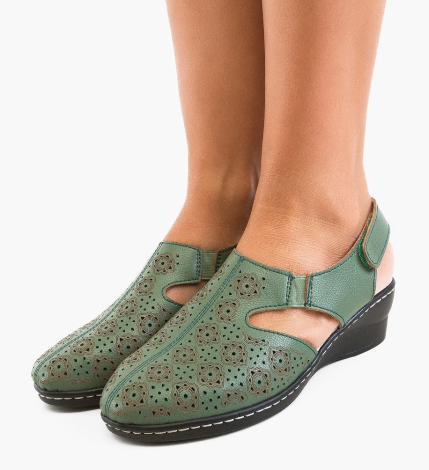 Pantofi Casual Yuhhu Verzi - Img 6