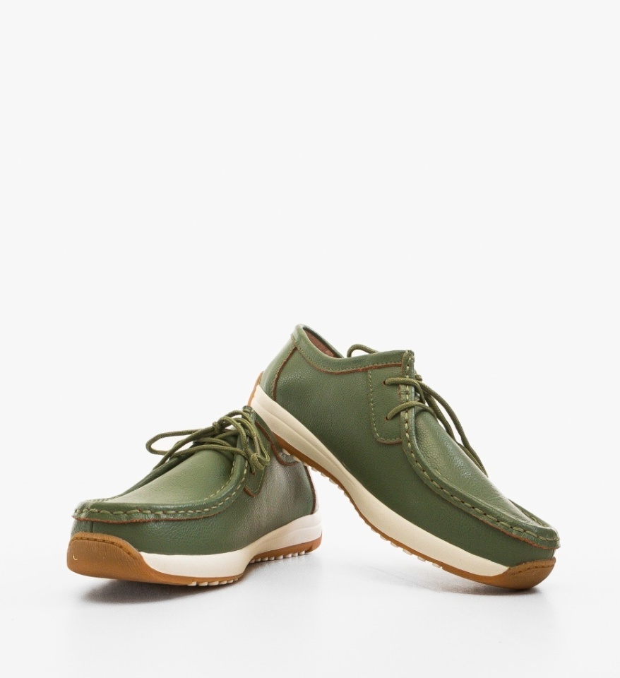 Pantofi Casual Zackary Verzi - Img 2