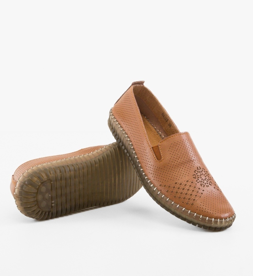 Pantofi Casual Zakrey Camel - Img 2