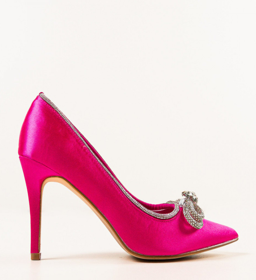 Pantofi cu toc Reytar Fuchsia - Img 5