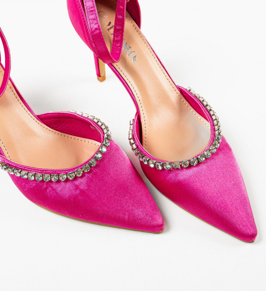 Pantofi dama Aine Fuchsia - Img 4