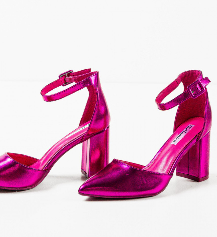 Pantofi dama Alejandro Fuchsia - Img 2