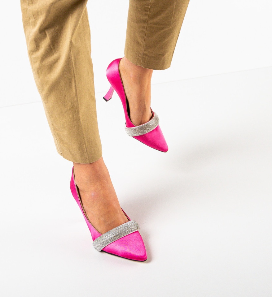 Pantofi dama Andor Fuchsia - Img 6