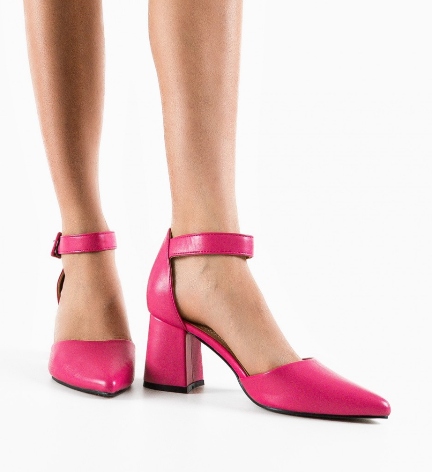 Pantofi dama Avitus Fuchsia - Img 8