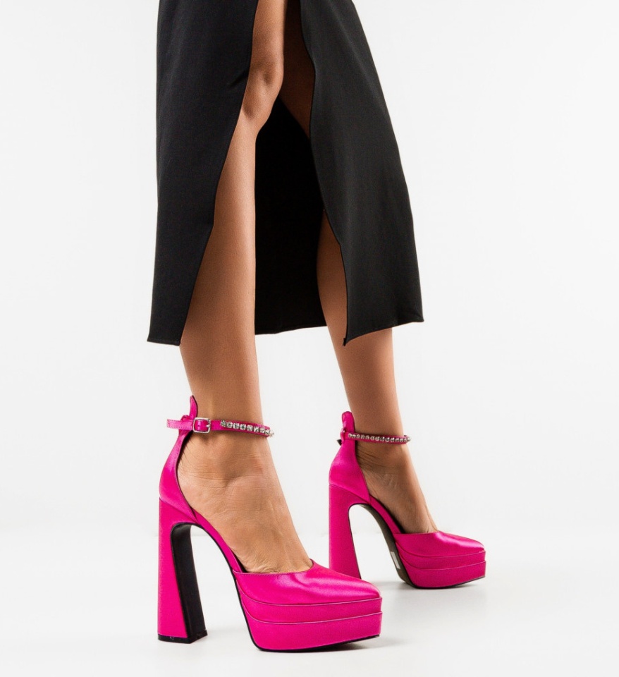 Pantofi dama Baldwin Fuchsia - Img 7
