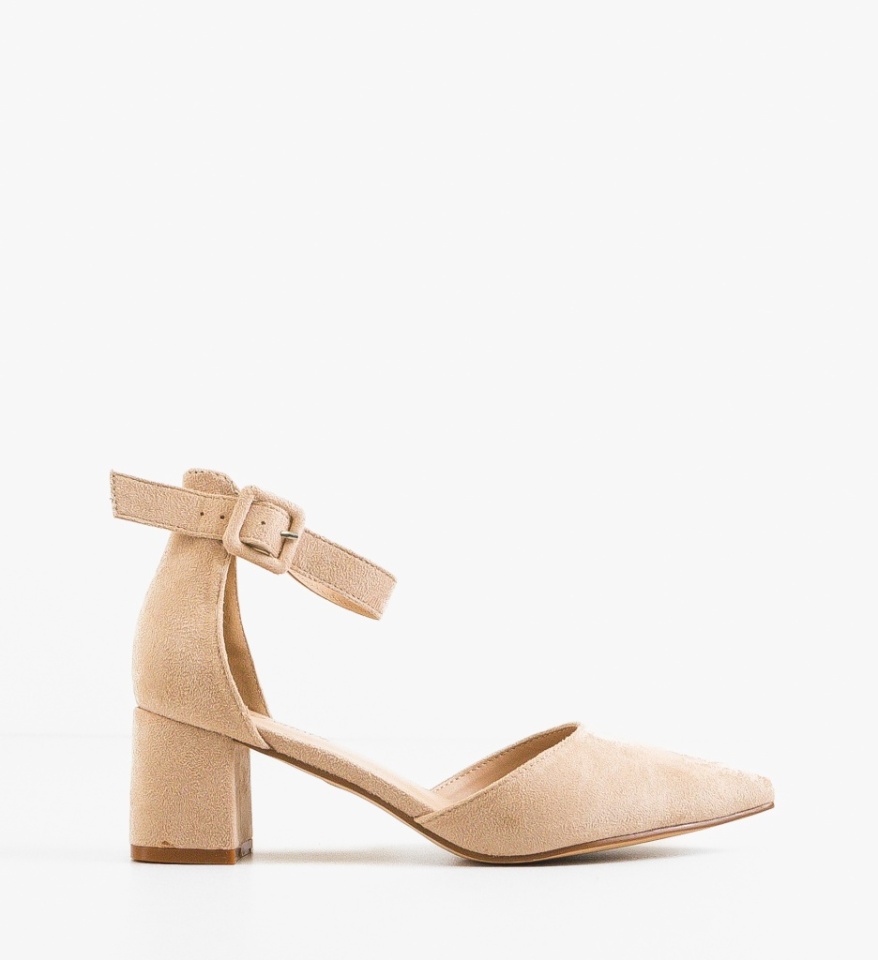Pantofi dama Cain Bej - Img 5