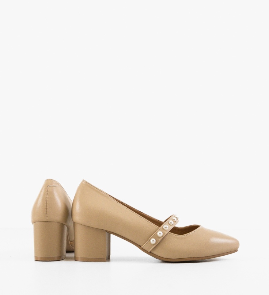 Pantofi dama Celine Bej - Img 3