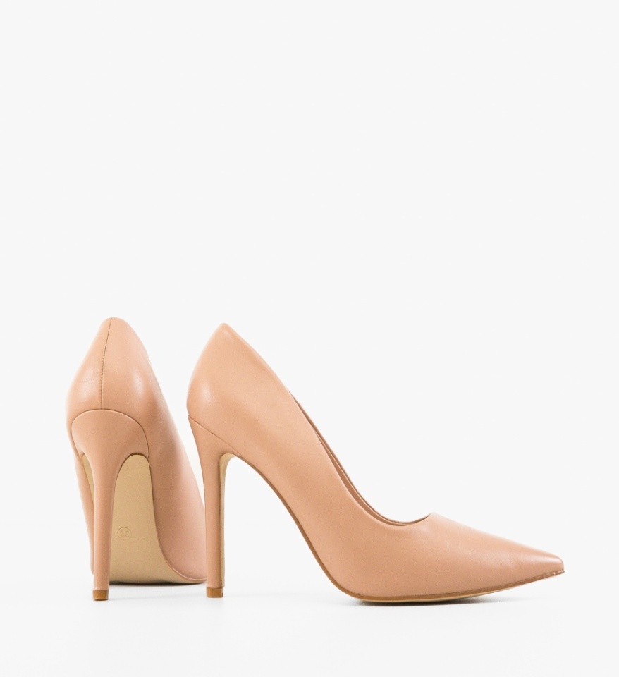 Pantofi dama Chance Nude - Img 4
