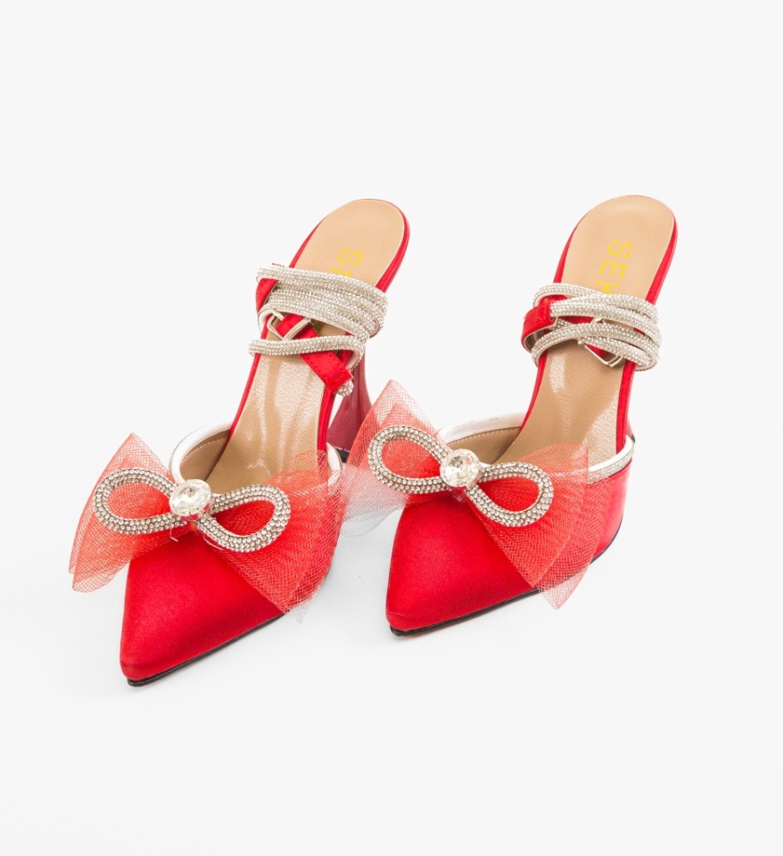 Pantofi dama Devarus Rosii - Img 2