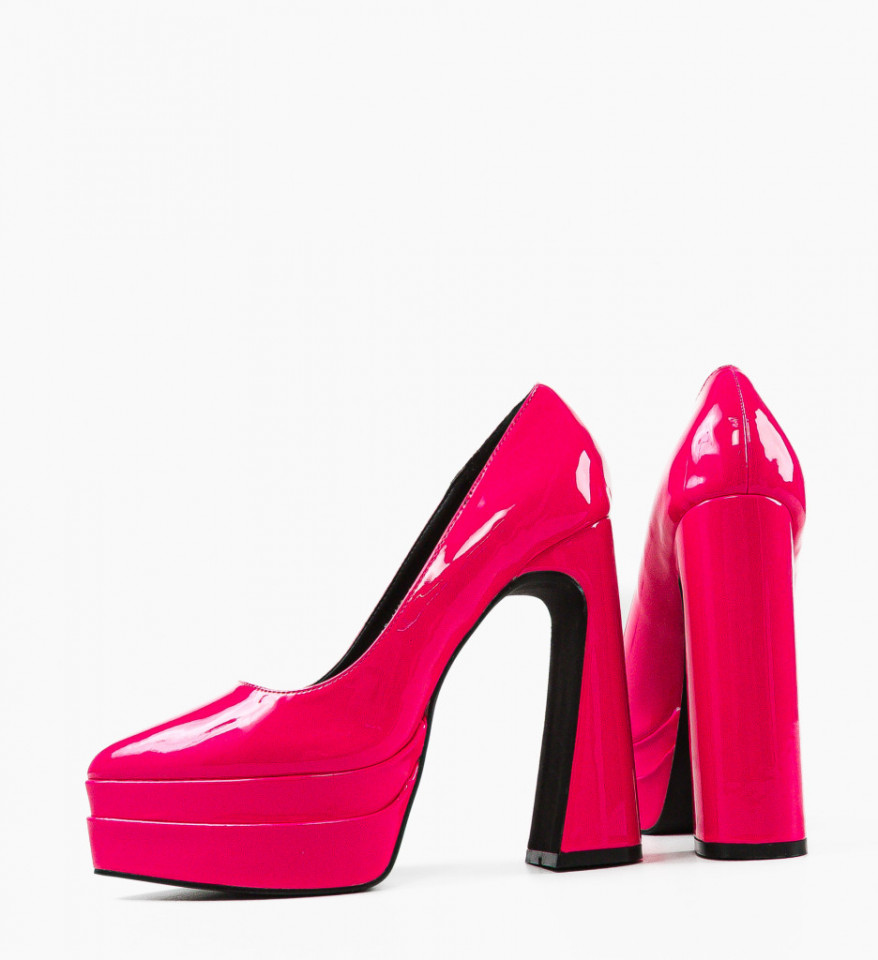 Pantofi dama Dyscarpe Fuchsia - Img 4