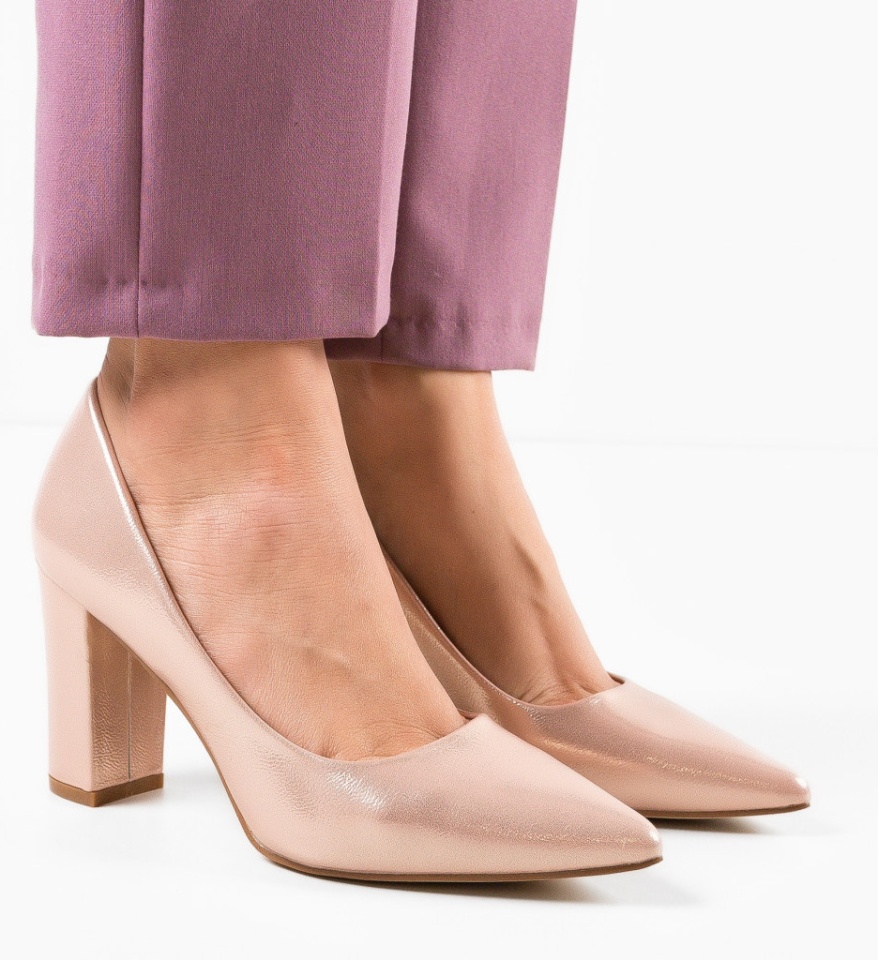 Pantofi dama Haney Bronze - Img 5