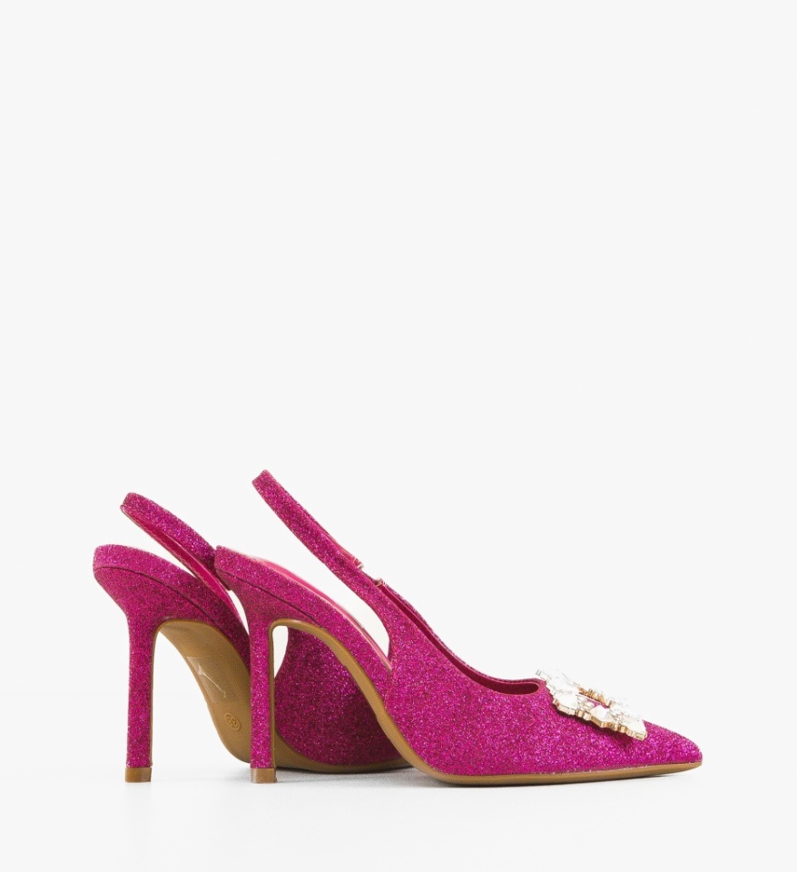 Pantofi dama Hed Fuchsia - Img 4