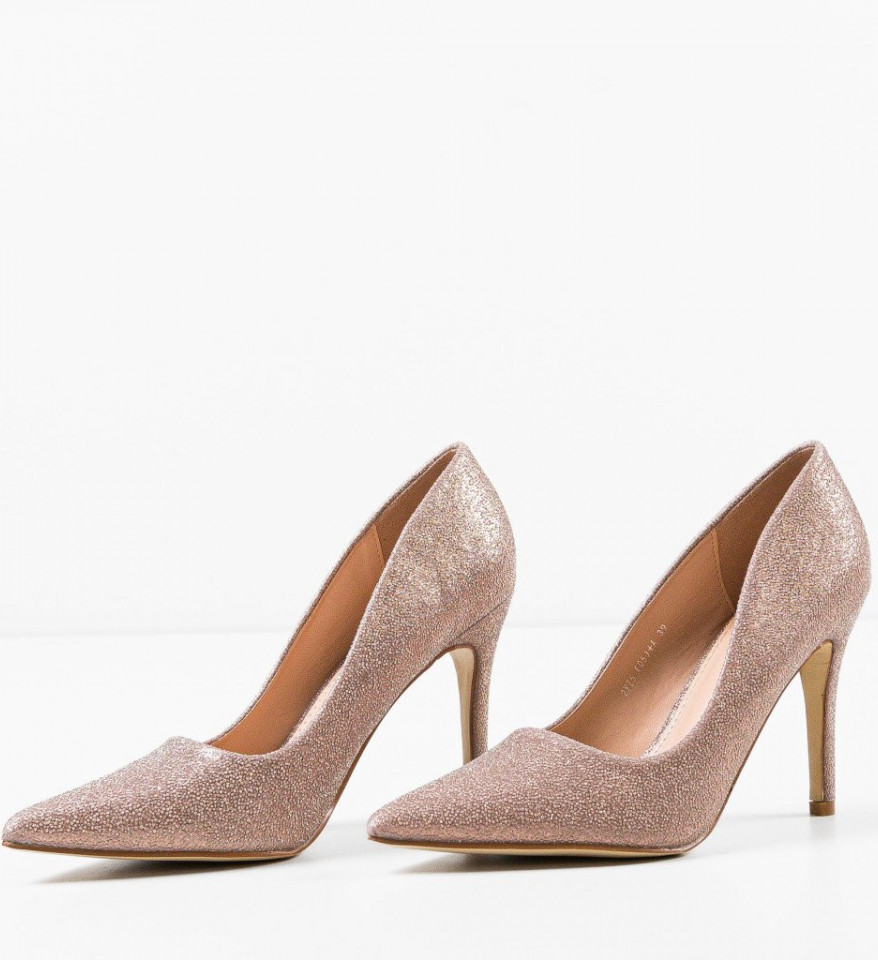 Pantofi dama Howe Bronze - Img 2