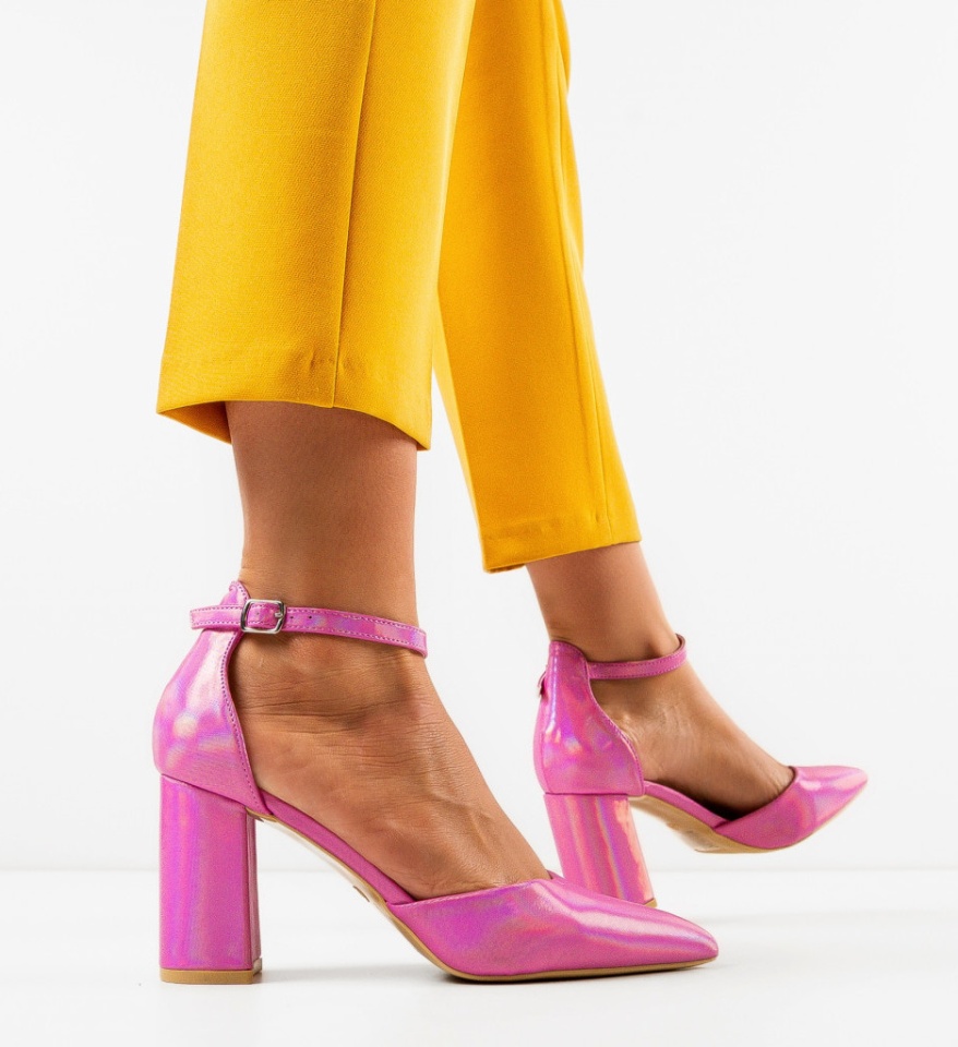 Pantofi dama Hugo Fuchsia - Img 7