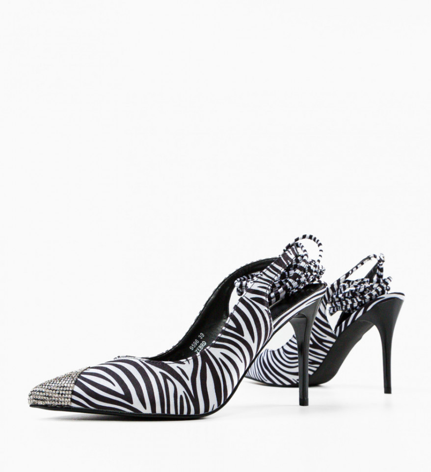 Pantofi dama Karola Zebra - Img 4