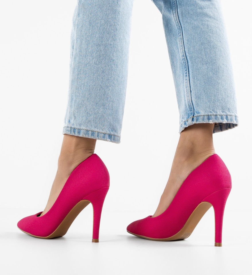 Pantofi dama Keiran Fuchsia - Img 5