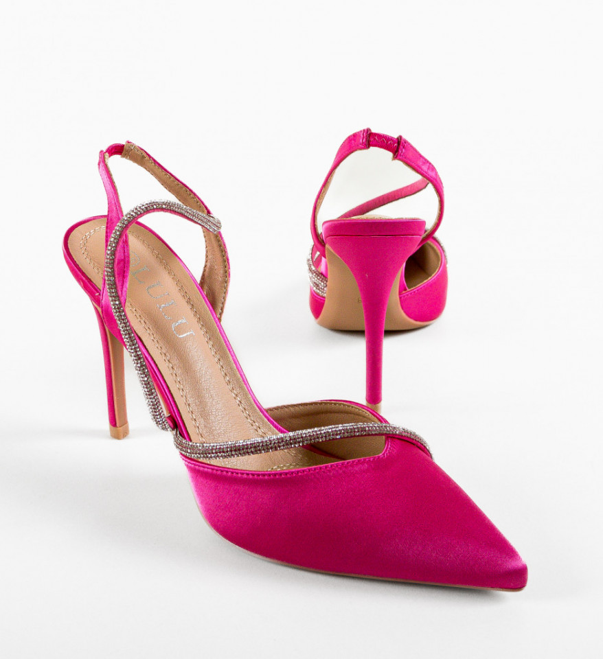 Pantofi dama Khan Fuchsia - Img 3