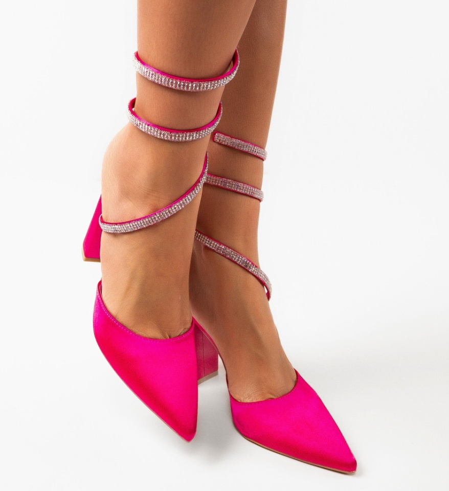 Pantofi dama Lhamo Fuchsia - Img 4