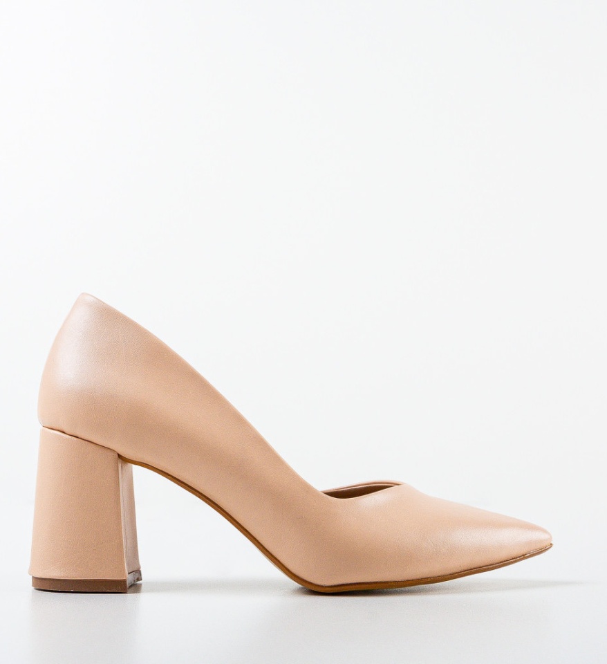 Pantofi dama Lilly Bej - Img 8