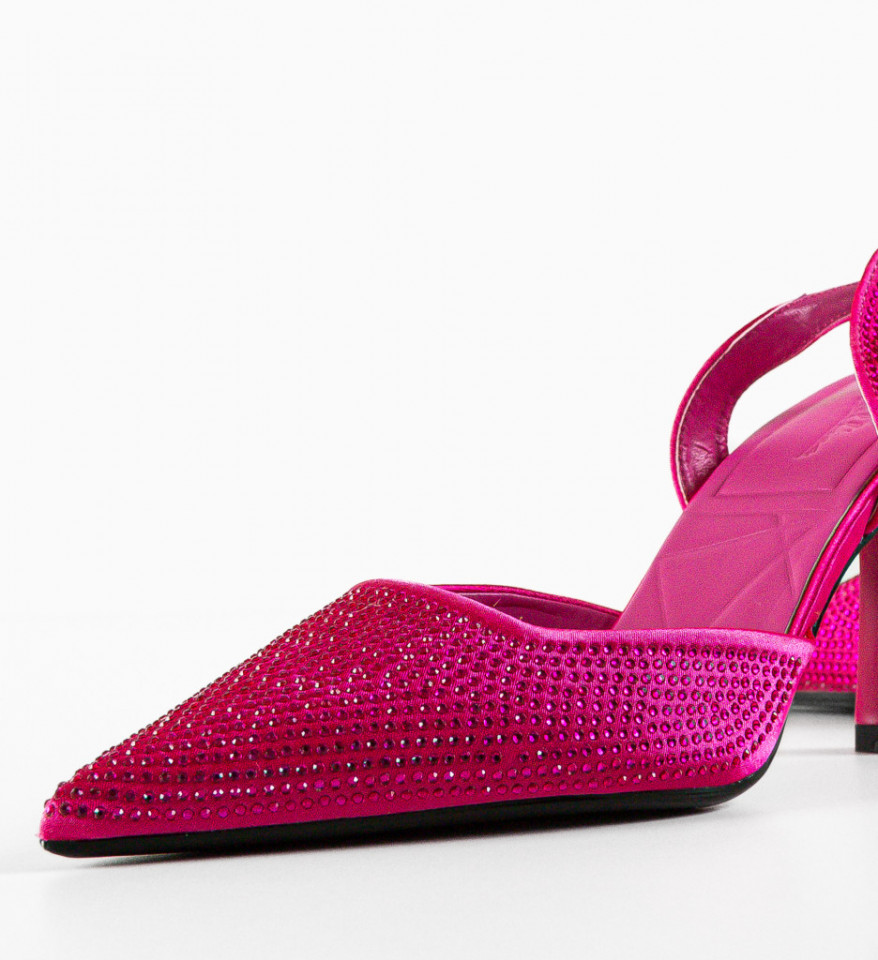 Pantofi dama Natalien Fuchsia - Img 4