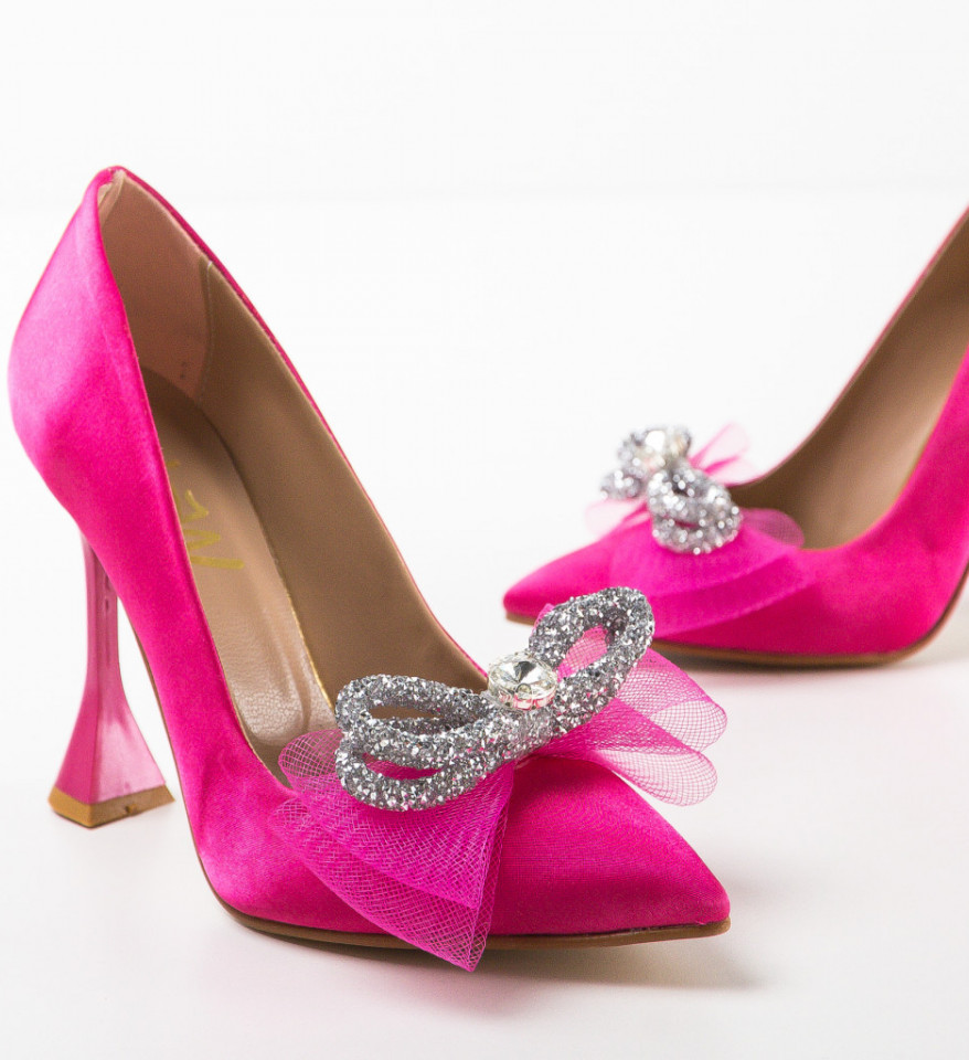 Pantofi dama Oska Fuchsia - Img 4