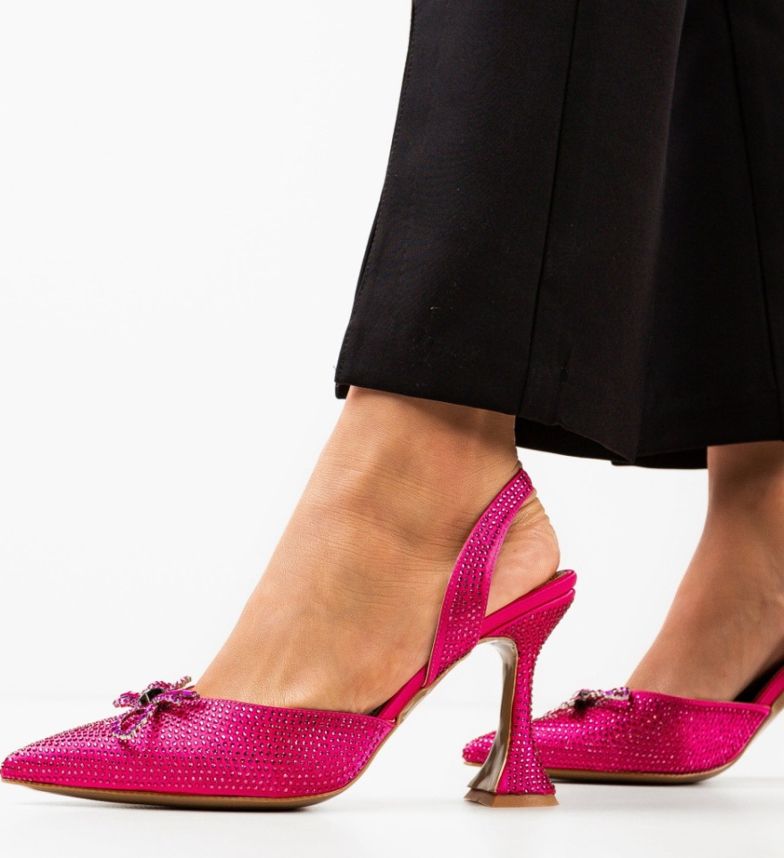 Pantofi dama Partyun Fuchsia - Img 7
