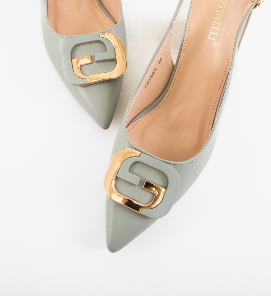 Pantofi dama Stayky Gri - Img 3