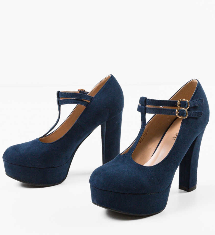 Pantofi dama Summers Bleumarin - Img 2