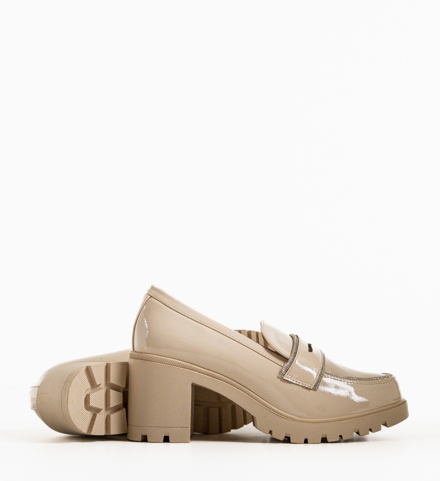 Pantofi dama Ward Bej - Img 2
