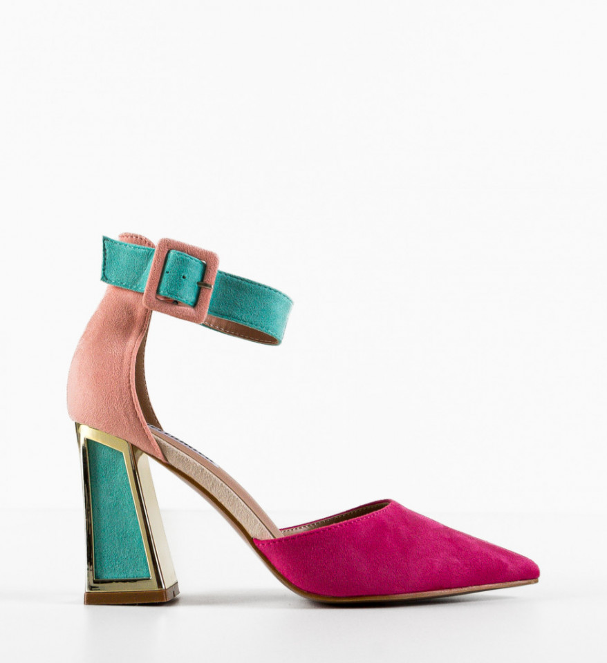 Pantofi dama Watso Fuchsia - Img 2