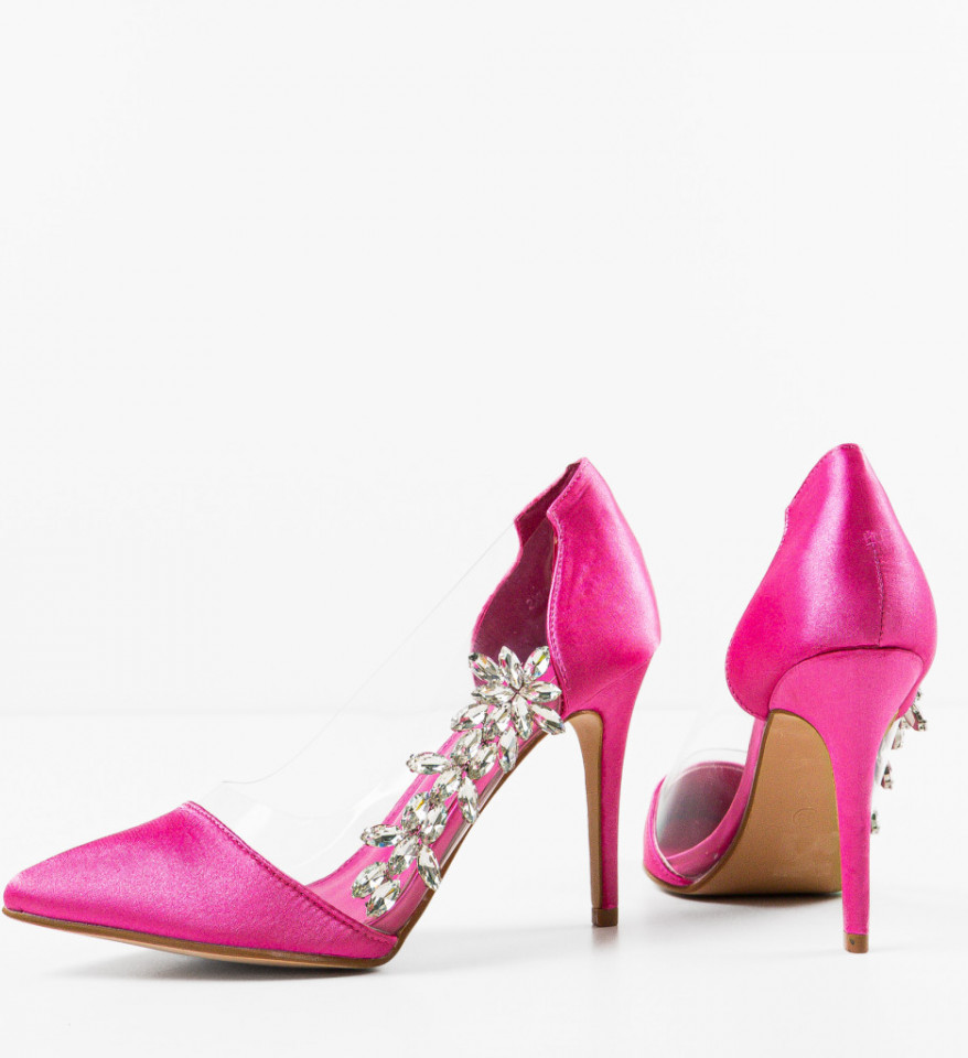 Pantofi dama Xavier Fuchsia - Img 4