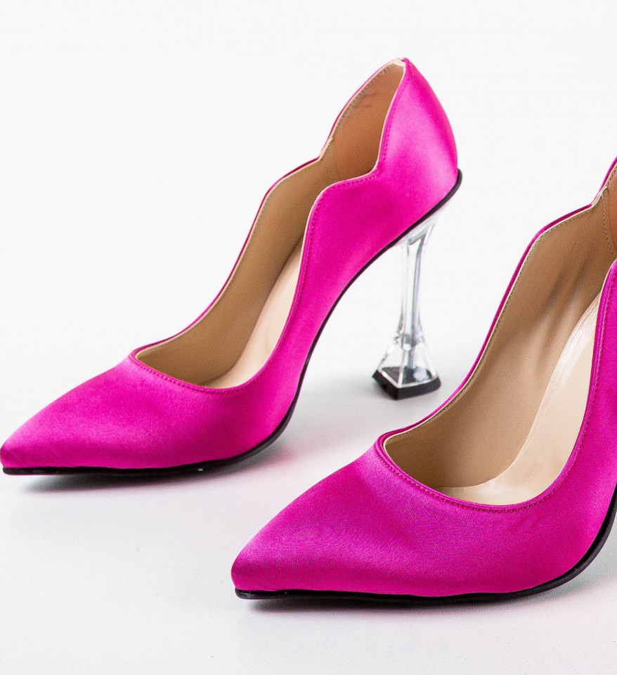 Pantofi Hajua Fuchsia - Img 3