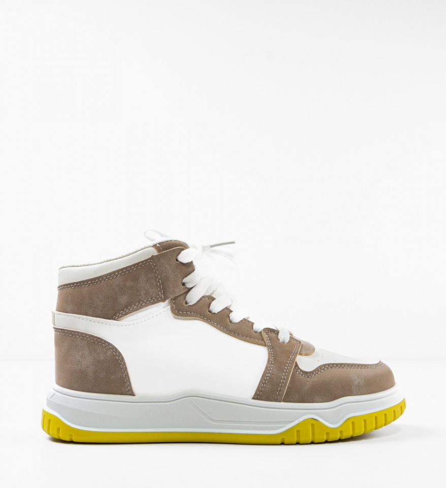 Pantofi Sport Abbey Khaki - Img 3