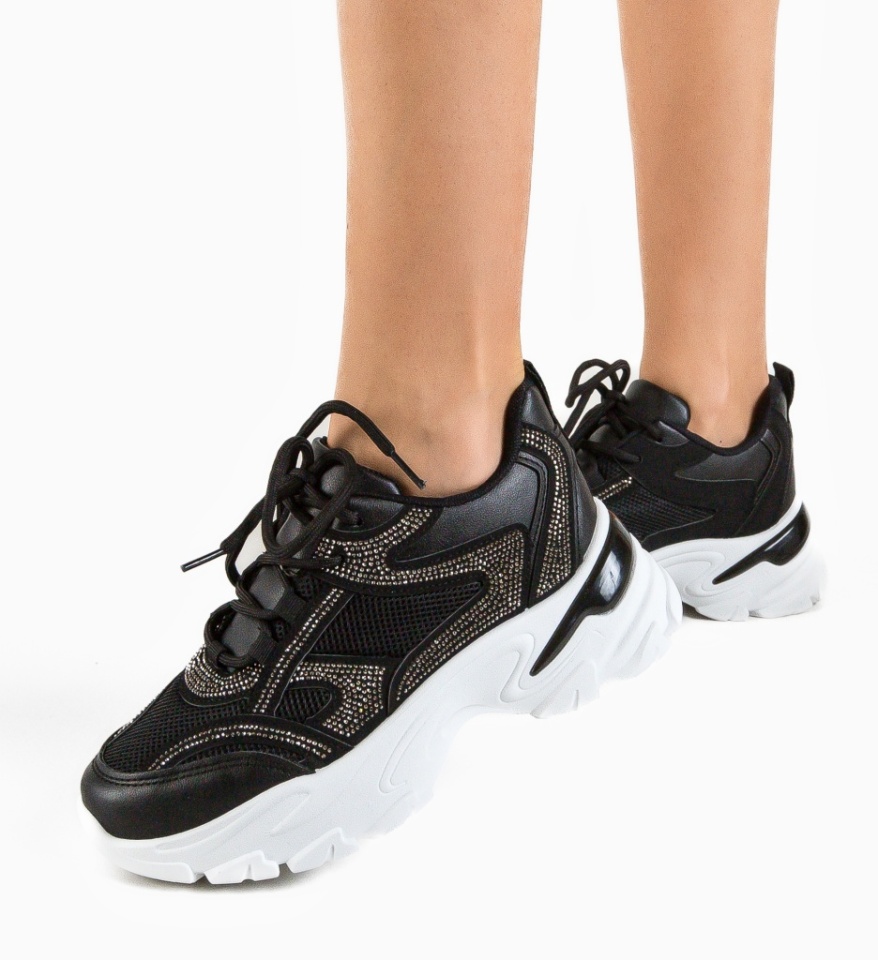 Pantofi Sport Nereus Negri - Img 8