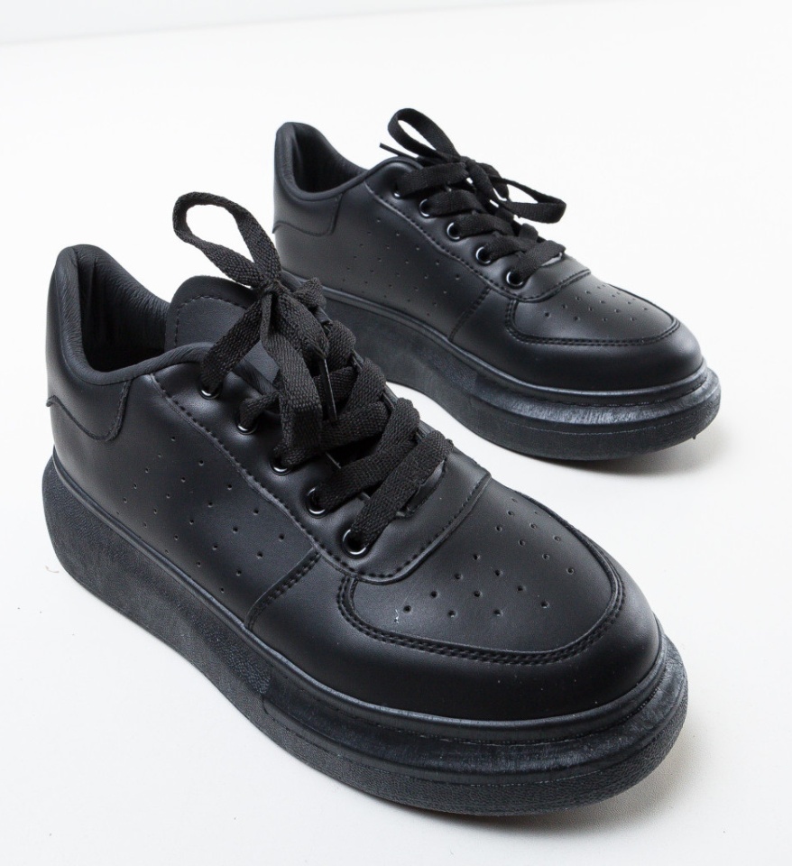Pantofi Sport Popal Negri - Img 11